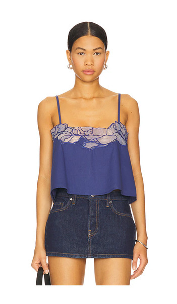  Sndys Greta Top In Navy. Size L. Also In Xl. 