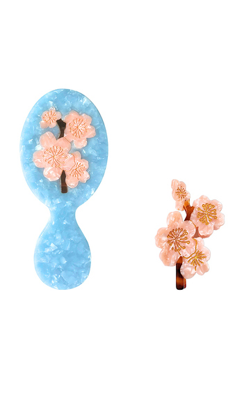  Solar Eclipse Hand-painted Cherry Blossom Ultimate Handbag Heroes Edit Gift Set In Beauty: Na. 