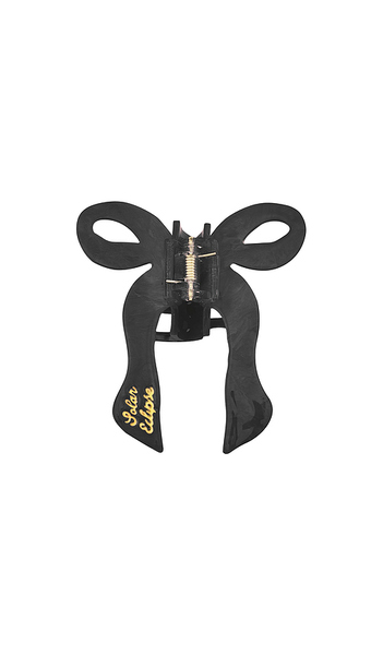  Solar Eclipse Hand-painted Coquette Bow Claw Hair Clip In Beauty: Na. 