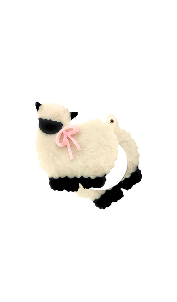  Solar Eclipse Hand-painted Sheep Compact Mirror In Beauty: Multi. 