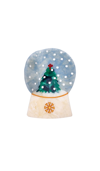  Solar Eclipse Hand-painted Snowglobe Claw Hair Clip In Beauty: Na. 