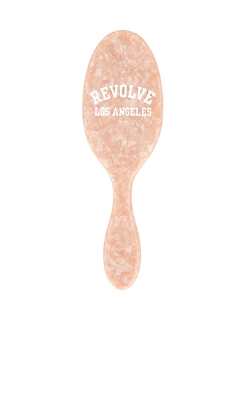  Solar Eclipse X Revolve Hand-painted Los Angeles Collegiate Amazing Hair Day Brush In Pink. 