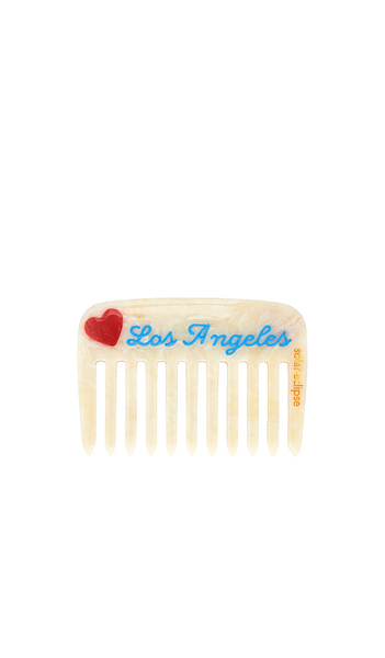  Solar Eclipse X Revolve Hand-painted Los Angeles Pocket Comb In Beauty: Multi. 