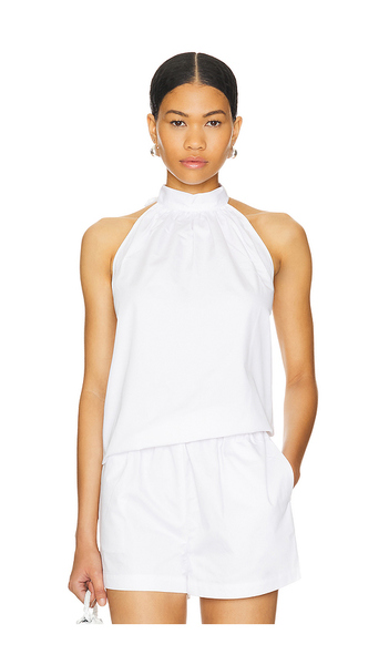  Solid & Striped The Barbara Top In White. Size L. Also In Xl. 