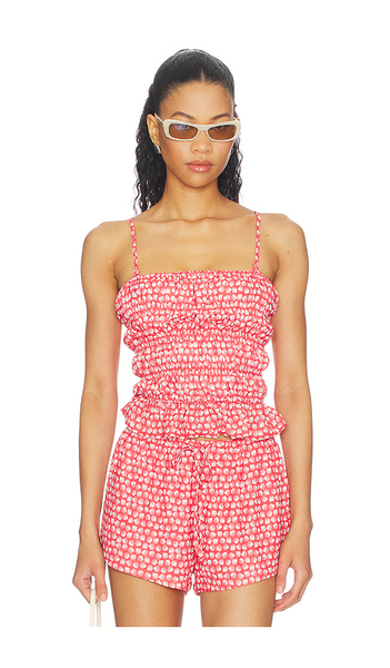  Solid & Striped The Delilah Top In Red. Size Xs. Also In S, M, L. 