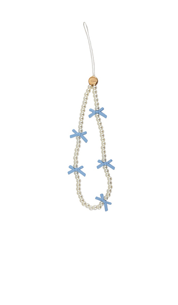  Sonix Beaded Phone Charm In Blue. 