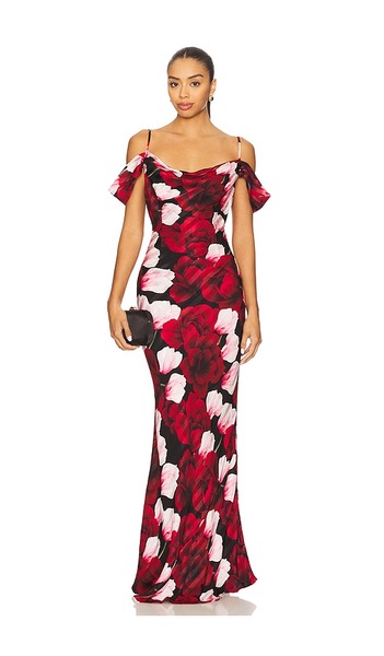 Sonya Moda Rosalie Dress In Red. Size S. Also In Xs, M, Xl/1x. 