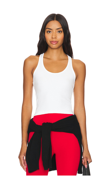  Splits59 Ashby Rib Crop Top In White. Size L. Also In Xl. 