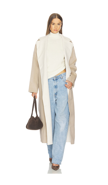  Srg Anais Coat In Beige. Size Xs. Also In S, M, Xl. 
