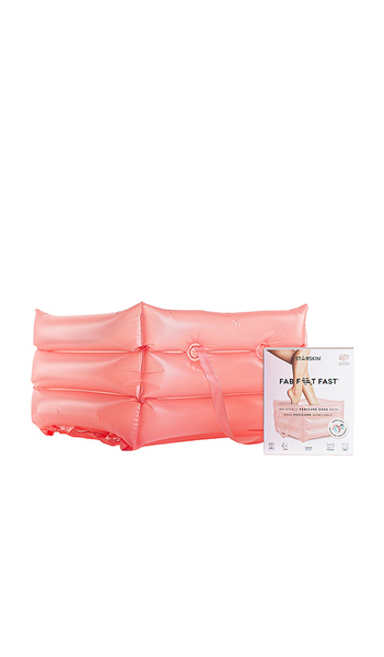  Starskin Fab Feet Fast Inflatable Pedicure Soak Bath In Pink. 