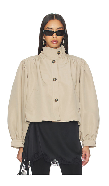 Steve Madden Deedee Jacket In Tan. Size Xs. Also In M, L. 