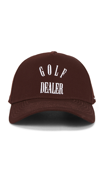  Students Golf Golf Dealer Strap Back Hat In Brown. 