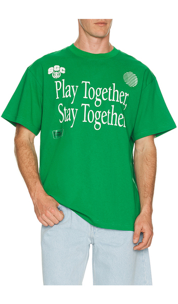  Students Golf Stay Together Tee In Green. Size S. Also In M, L, Xl/1x. 