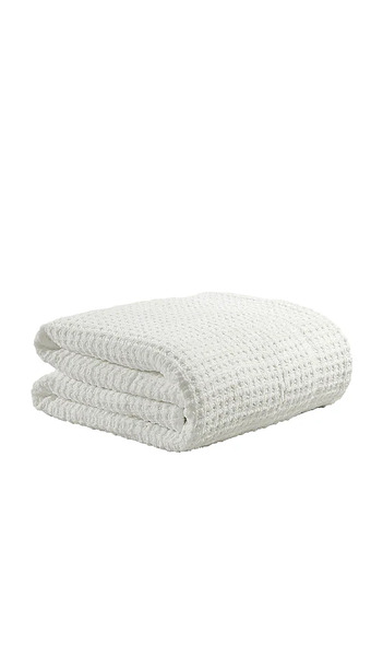  Sunday Citizen King/cal King Snug Waffle Comforter In White. 