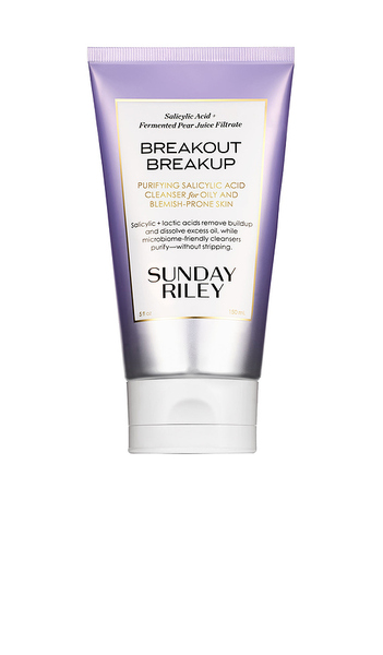  Sunday Riley Breakout Breakup Purifying Salicylic Acid Cleanser For Oily And Blemish-prone Skin In Beauty: Na. 