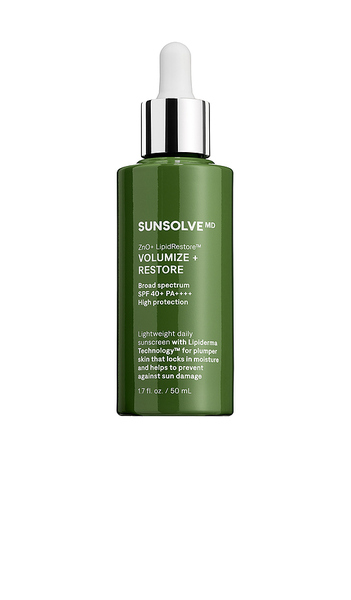  Sunsolvemd Lipidrestore Volumize + Restore Spf 40 In Beauty: Na. 