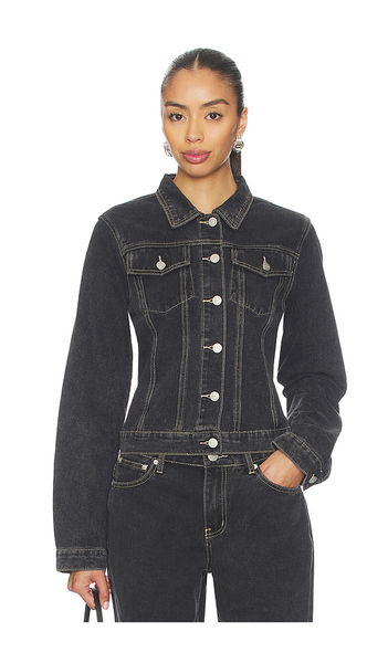  Superdown Claira Jacket In Black. Size S. Also In M, L. 
