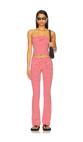  Superdown Katija Pant Set In Red. Size Xs. Also In M. 
