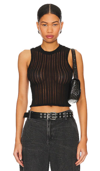  Superdown Riley Top In Black. Size M. Also In L. 
