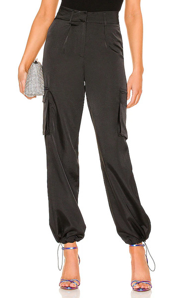  Superdown Seleste Drawstring Jogger Pant In Black. Size S. Also In L, Xl. 