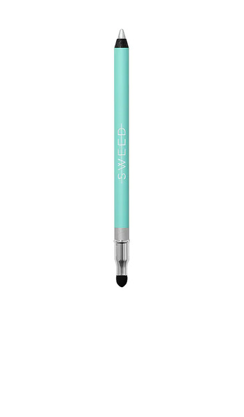  Sweed Satin Eyeliner In Metallic Silver. 