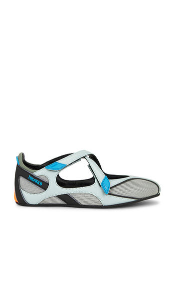  The Attico Floor01 Ballerina Flat In Turquoise. Size 36.5. Also In 37, 37.5, 38.5, 39, 39.5, 40, 38, 41, 36. 