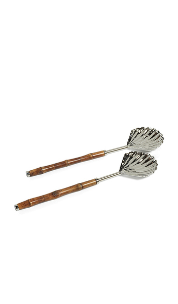  The Favorites The Colony Server Set In Metallic Silver. 