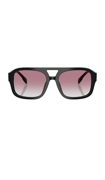  Tory Burch Aviator Sunglasses In Black. 