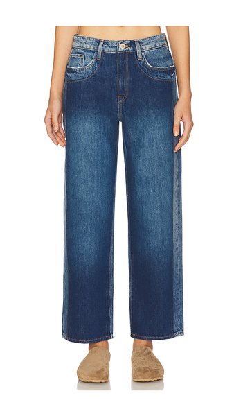 Triarchy Kelly Cropped Mid Rise Straight In Blue. Size 27. Also In 28, 29. 
