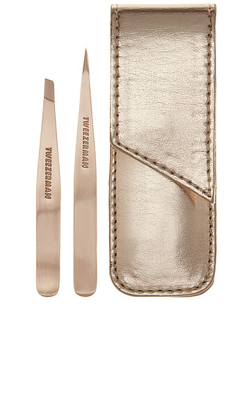  Tweezerman Petite Tweeze Set In Metallic Copper. 
