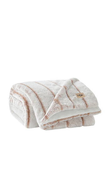  Ugg Home Stasia Throw Blanket In Tan. 