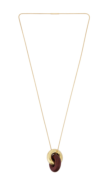  Uncommon Matters Cumulus Pendant In Metallic Gold. 
