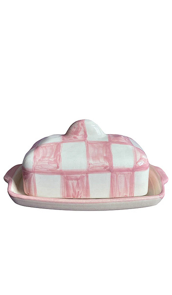  Vaisselle Buttercup Butter Dish In Rose. 