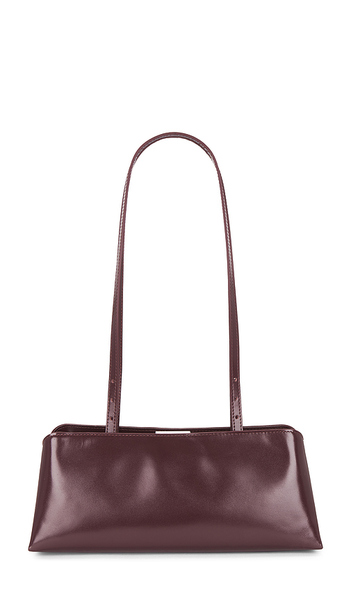 Verafied ãclair Bag In Burgundy. 