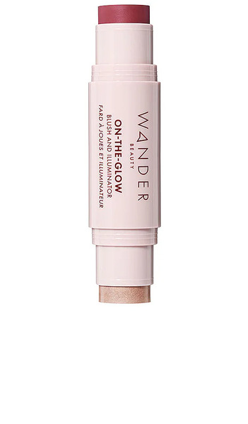  Wander Beauty On-the-glow Blush And Illuminator In Rose. 