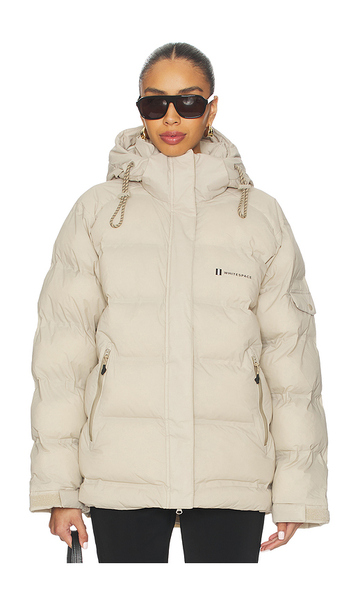  Whitespace Insulated Parka Jacket In Neutral. Size S. Also In Xs, L. 