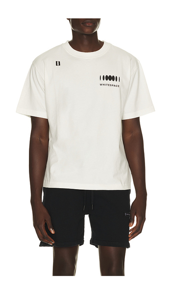  Whitespace Premium Graphic Tee In White. Size S. Also In M, L, Xl/1x, Xxl/2x. 