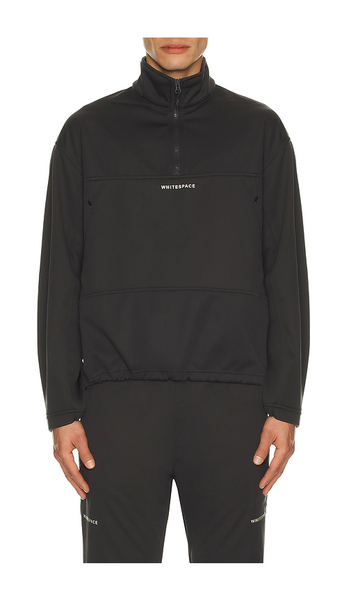  Whitespace Quarter Zip Softshell Top In Grey. Size S. Also In L, Xl/1x, Xxl/2x. 