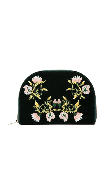  Wolf Zoe Portfolio In Dark Green. 
