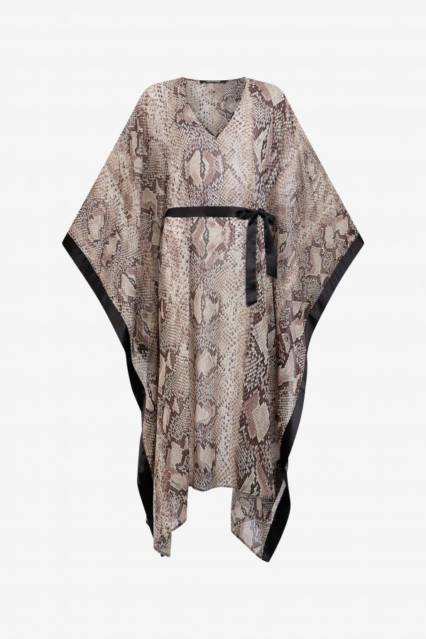  Roberto Cavalli Python Print Kaftan - Female Ready To Wear Python Unica 