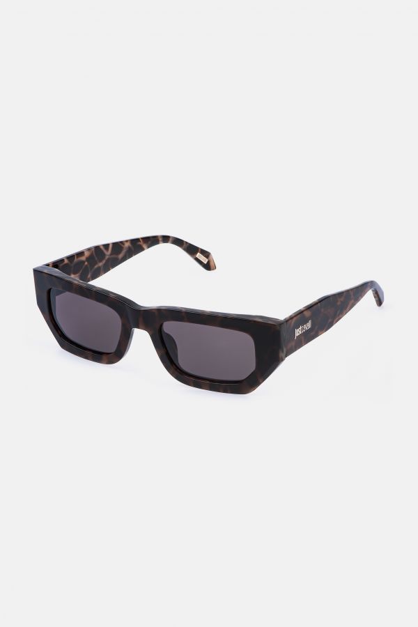  Roberto Cavalli Rectangular Frame -  Sunglasses Shiny Brown Top+hava Unica 
