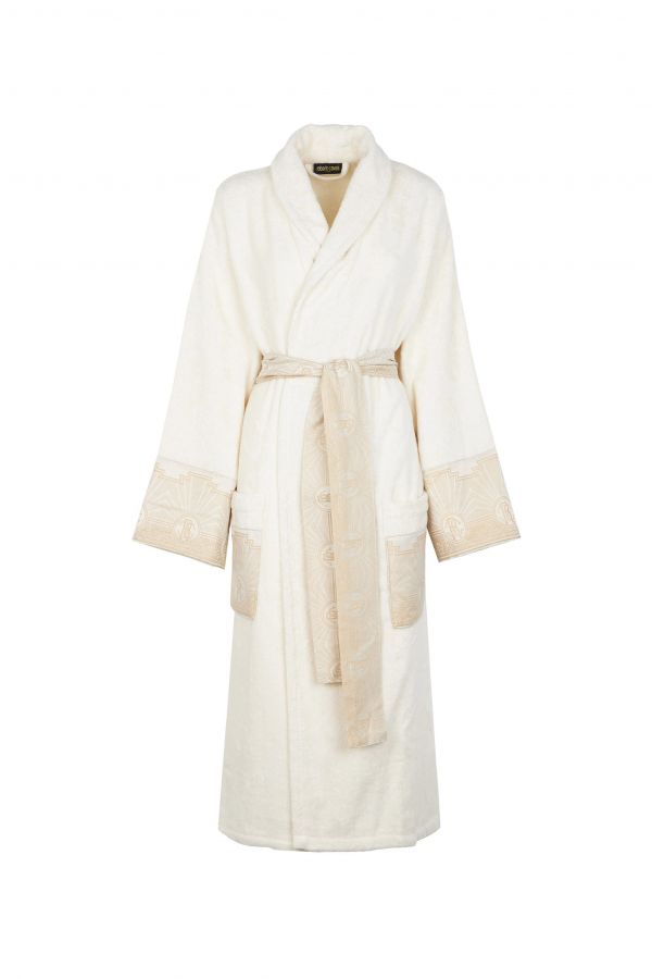  Roberto Cavalli Royal Gold, Bathrobe -  Textiles Gold S~m 