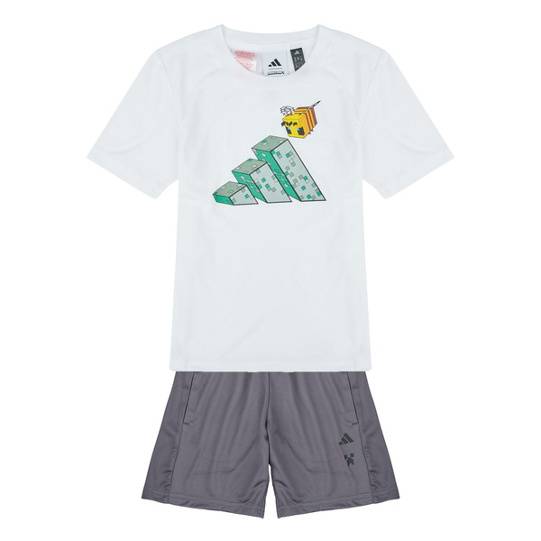  Adidas  Tracksuits Essentials Tee Set Kids  (boys) 