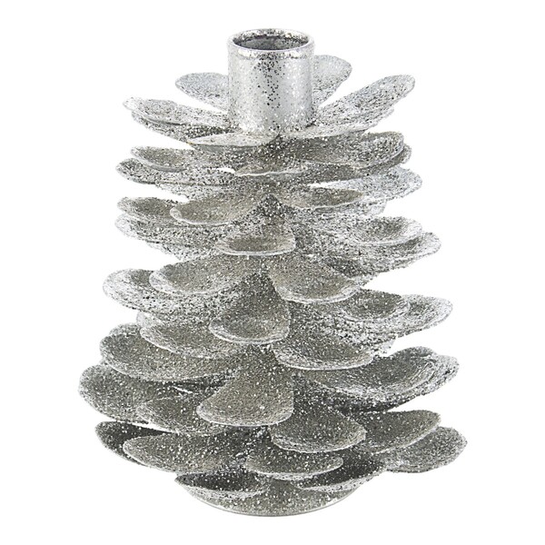  Bizzotto  Christmas Decorations P.candela1p Pineal Argento H14  () 