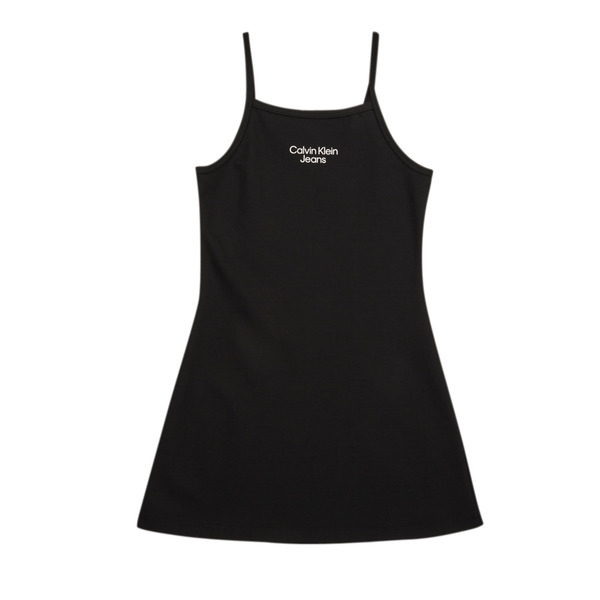 Calvin Klein Jeans  Dress Stack Logo Punto Strap  (girls) 