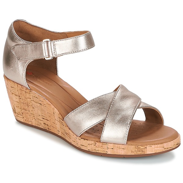  Clarks  Wedge Sandals Un Plaza Cross  (women) 
