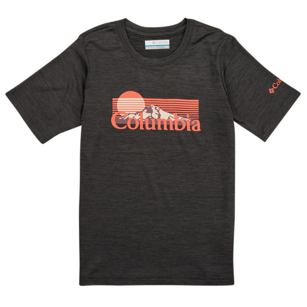  Columbia  T Shirt Mount Echo Short Sleeve Graphic Shirt  (boys) 