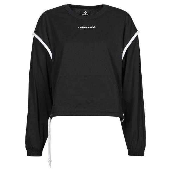  Converse  Sweatshirts Long Sleeve Jersey Crew  (women) 