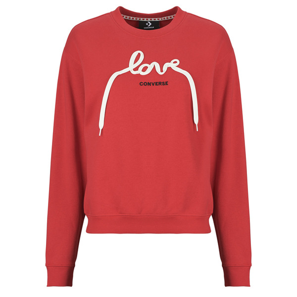  Converse  Sweatshirts Love Laces Crew  (women) 