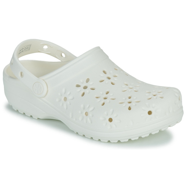  Crocs  Clogs (shoes) Classic Floral Cut Out Clog  (women) 